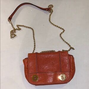 Milly leather cross body bag